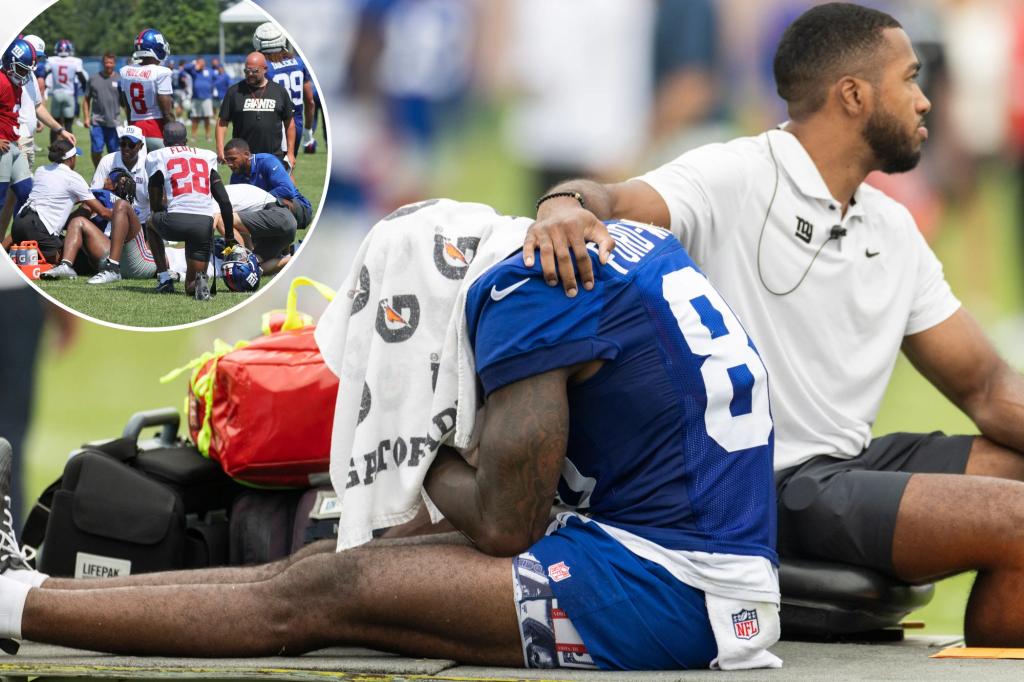 How Giants try to injury-proof their roster