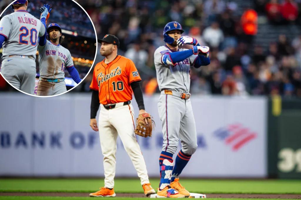 Brandon Nimmo propels Mets past Giants for fifth straight win