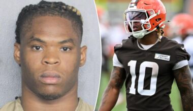 Browns' Quinshon Judkins arrested for battery and domestic violence
