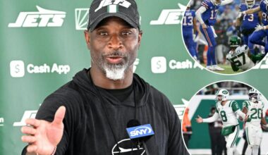 Aaron Glenn on a mission to clean up the Jets' penalties