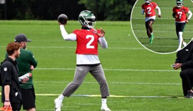 Jets express faith in Tyrod Taylor following Justin Fields injury scare