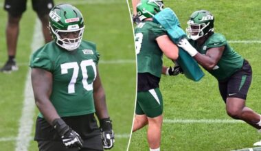 Jets' youth movement in full swing on the offensive line