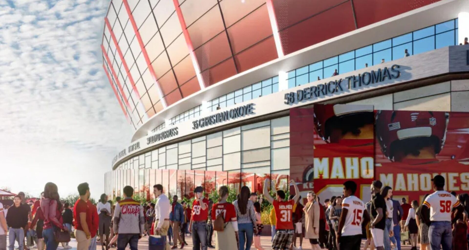 Kansas City Chiefs' new $3bn domed 'Super Bowl-ready' stadium rendering plans revealed which would see end of Arrowhead