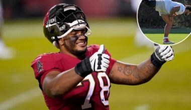 Buccaneers' Tristan Wirfs to miss time with crushing injury