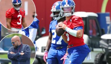 The clock is ticking on Jaxson Dart's all-consuming Giants ascension