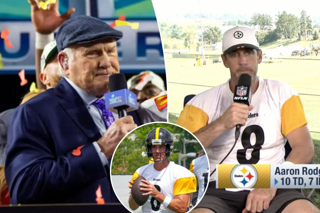 Aaron Rodgers hits back at Terry Bradshaw's Steelers 'joke' dig