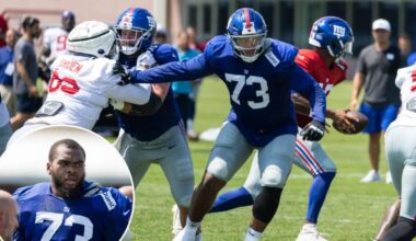 Evan Neal is done wearing a Giants 'bust' label