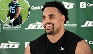 Alijah Vera-Tucker wants the Jets responsibility — and the future that comes with it