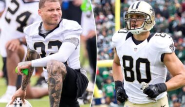 Saints' Tyrann Mathieu and Jimmy Graham retiring