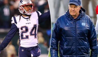 Bill Belichick nearly made Stephon Gilmore cry in front of Patriots
