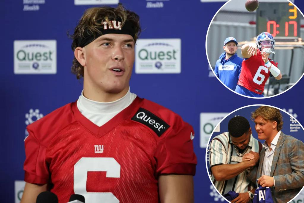 Jaxson Dart tells The Post he 'ain't scared' of his Giants pressure