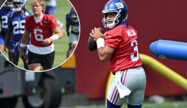 The Giants names, storylines and battles to watch at training camp