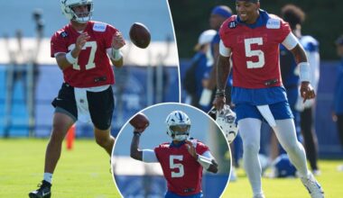 Colts' Daniel Jones and Anthony Richardson struggle in QB battle