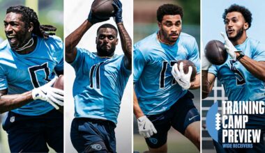 Titans 2025 Training Camp Preview: A Look at the Receivers - Tennessee Titans