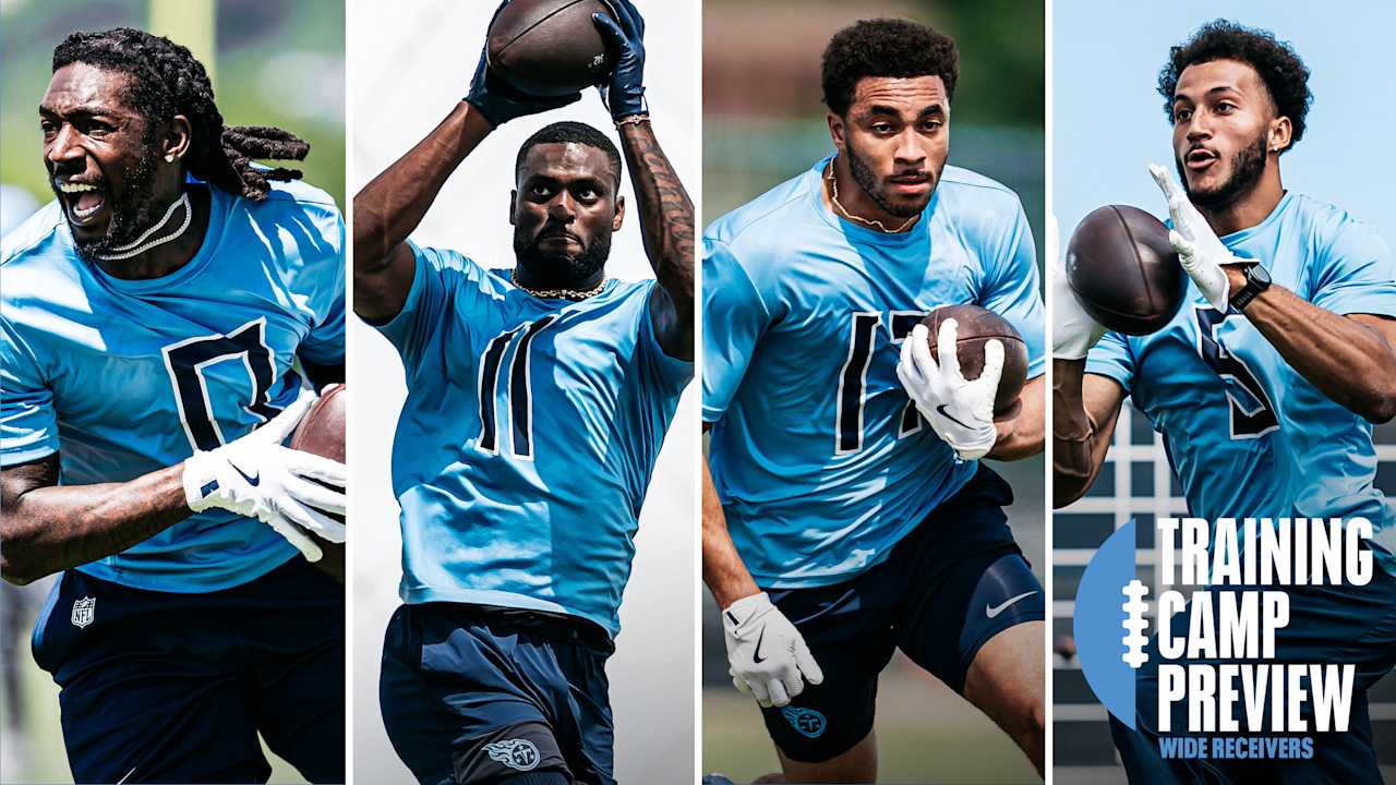 Titans 2025 Training Camp Preview: A Look at the Receivers - Tennessee Titans