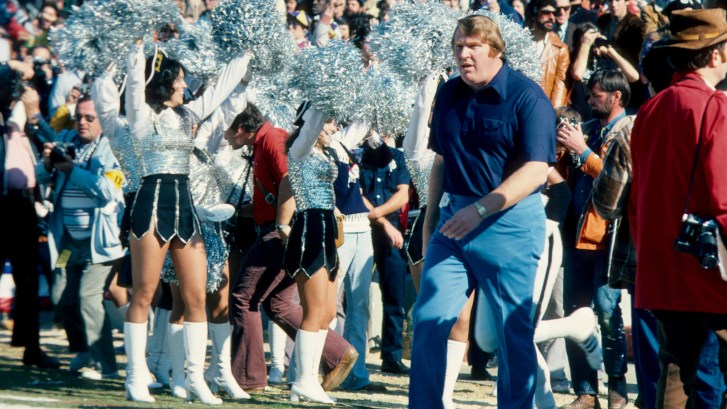 John Madden wins Super Bowl with Oakland Raiders