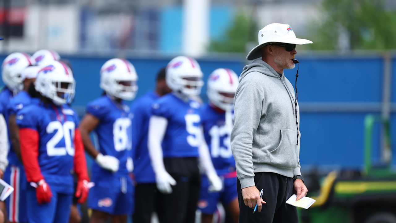 Bills HC Sean McDermott says four players to miss Day 1 of training camp with injury; RB James Cook and DE Joey Bosa will practice