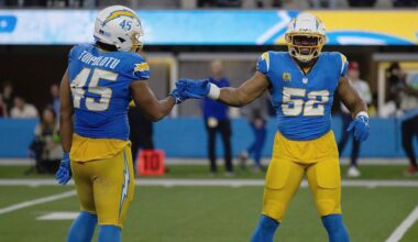 Chargers' Tuli Tuipulotu aims to mirror Khalil Mack's play in full-time starter role: 'He's the standard'