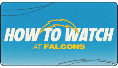 How to Watch Chargers at Falcons Week 13