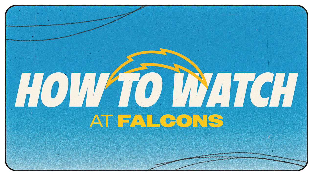 How to Watch Chargers at Falcons Week 13