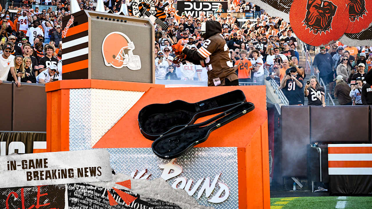 Flavor Flav serves as Dawg Pound Captain of the Week