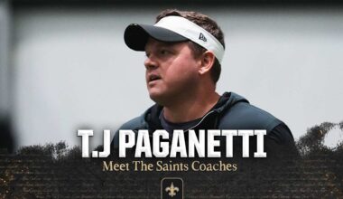 T.J. Paganetti | Meet the 2025 New Orleans Saints Coaches