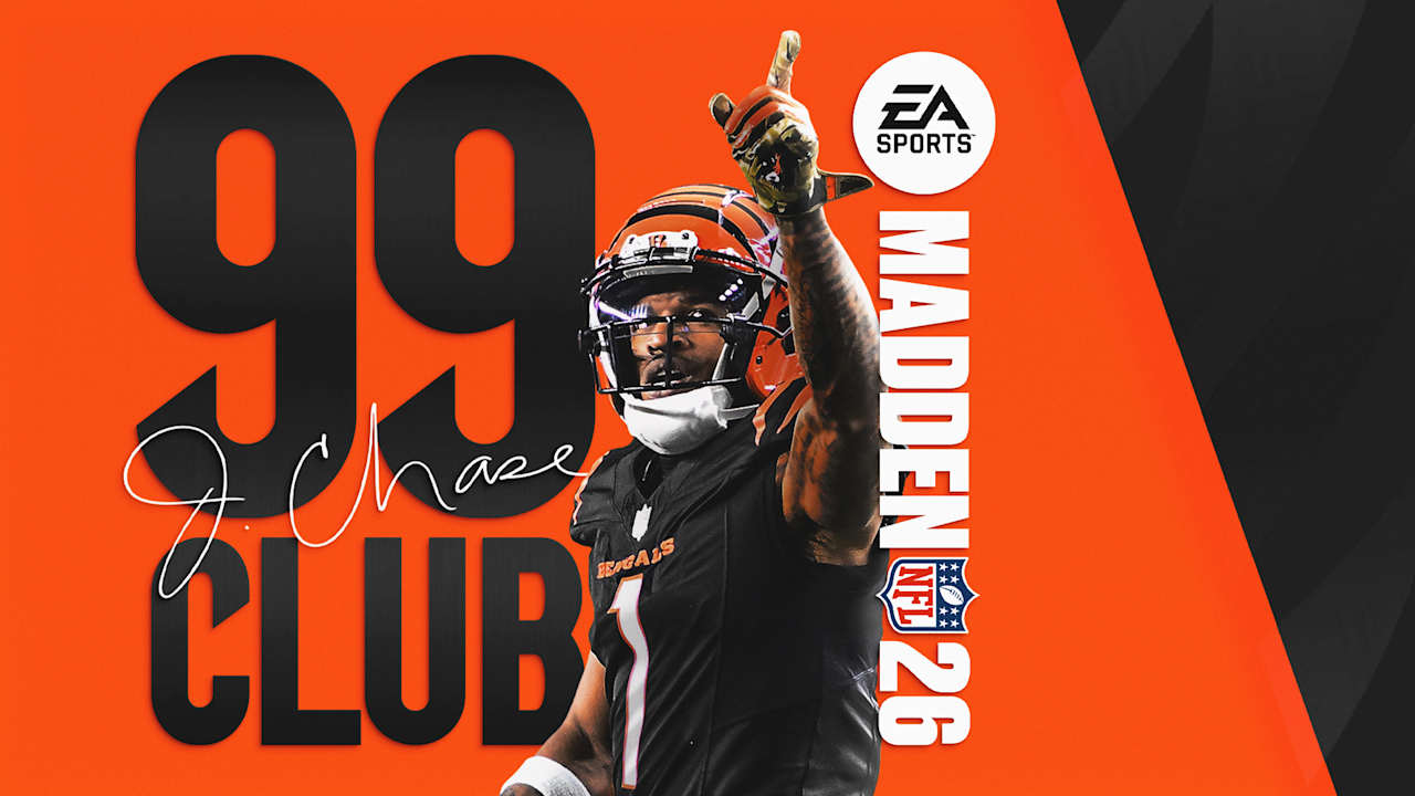 Ja'Marr Chase Joins Madden 26 99 Club