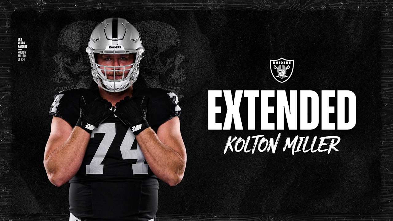 Raiders sign T Kolton Miller to contract extension