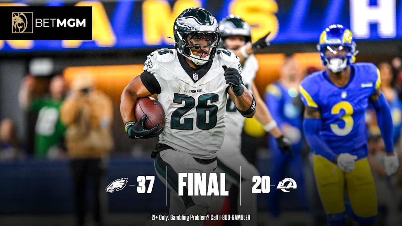 7 takeaways from the Eagles' 37-20 win over the Rams on Sunday Night Football