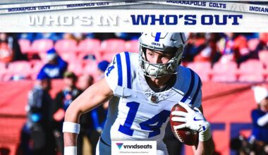 Colts rule out WR Alec Pierce, LB E.J. Speed for Week 16 game vs. Tennessee Titans