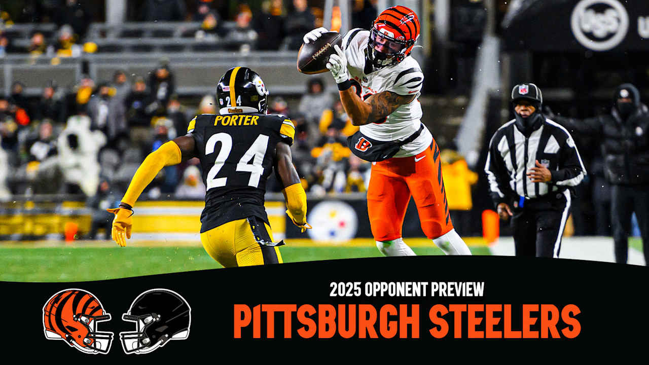 Bengals 2025 Opponents: Pittsburgh Steelers