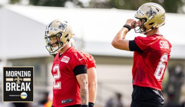 Saints QBs adjust under pressure