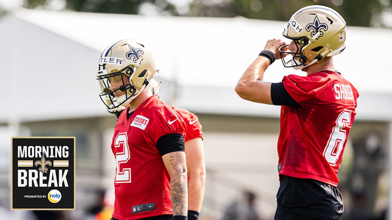 Saints QBs adjust under pressure