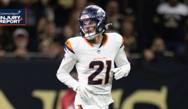 CB Riley Moss estimated as limited participant ahead of ‘Thursday Night Football’ game vs. Chargers