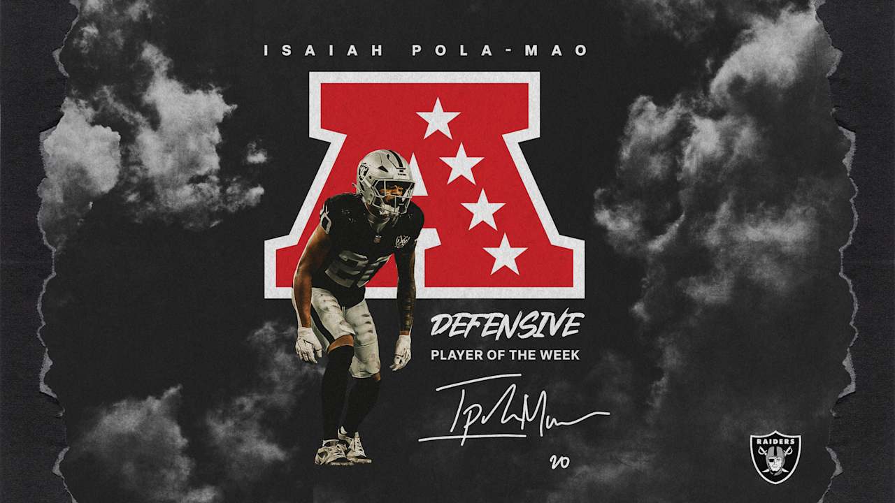Isaiah Pola-Mao named AFC Defensive Player of the Week