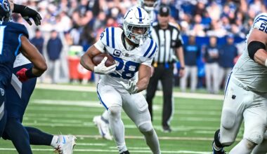 Jonathan Taylor nominated for Week 16 FedEx Ground Player of the Week