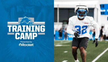 Detroit Lions DB Brian Branch looking to be more consistent in Year 3
