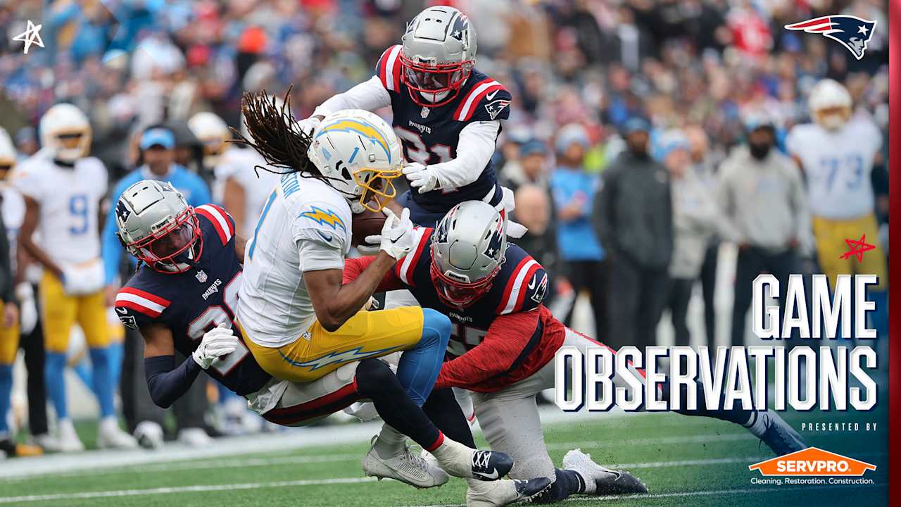 Eight Takeaways From the Patriots Loss to the Chargers in Week 17