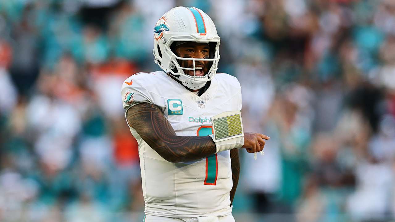 Dolphins QB Tua Tagovailoa makes another appearance