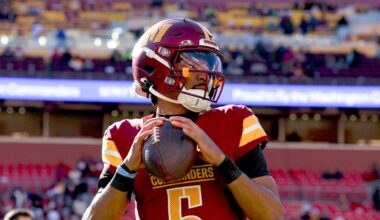 Falcons preparing for 'extra run threat' Jayden Daniels provides Commanders