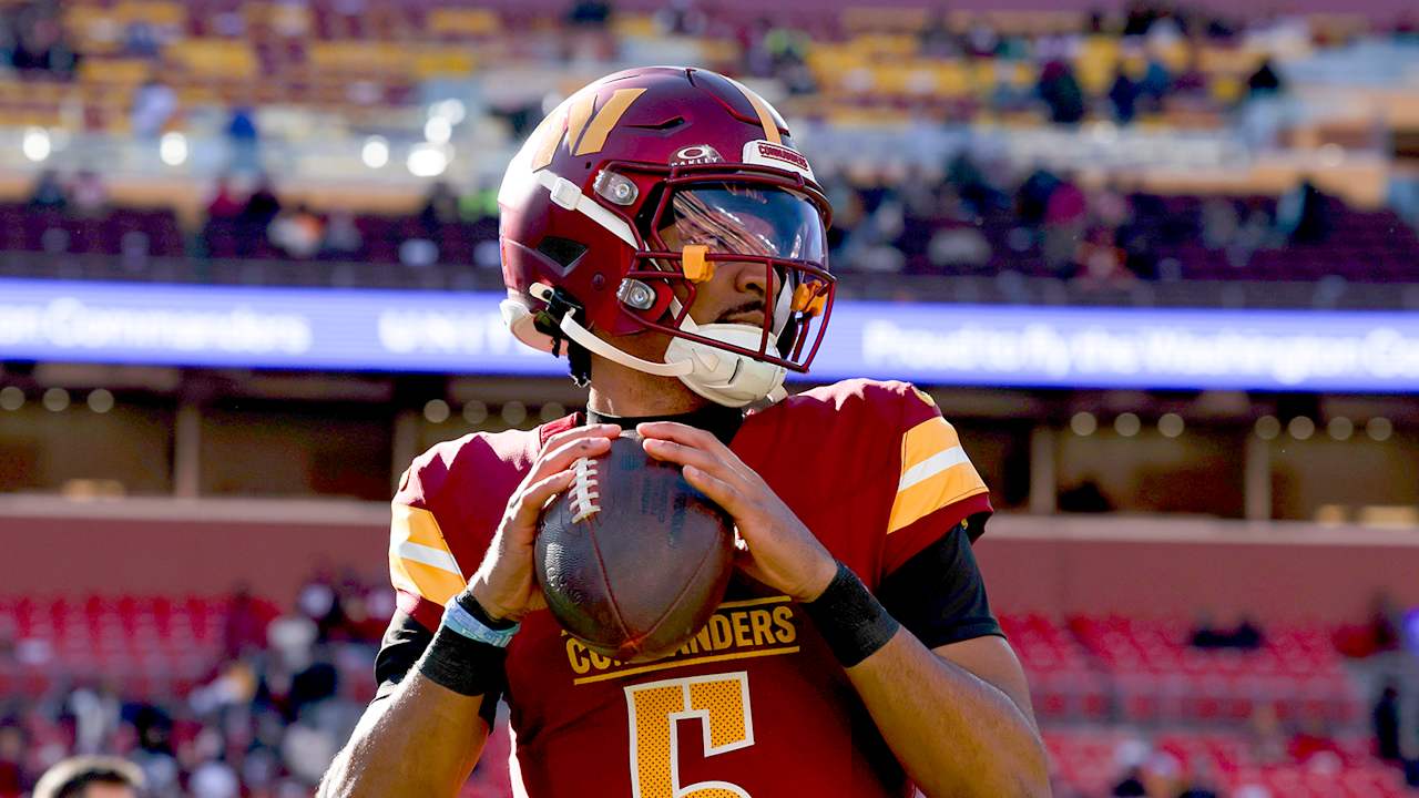 Falcons preparing for 'extra run threat' Jayden Daniels provides Commanders