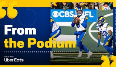 Rams head coach Sean McVay and quarterback Matthew Stafford discuss win against Jets, Tyler Higbee touchdown in Week 16