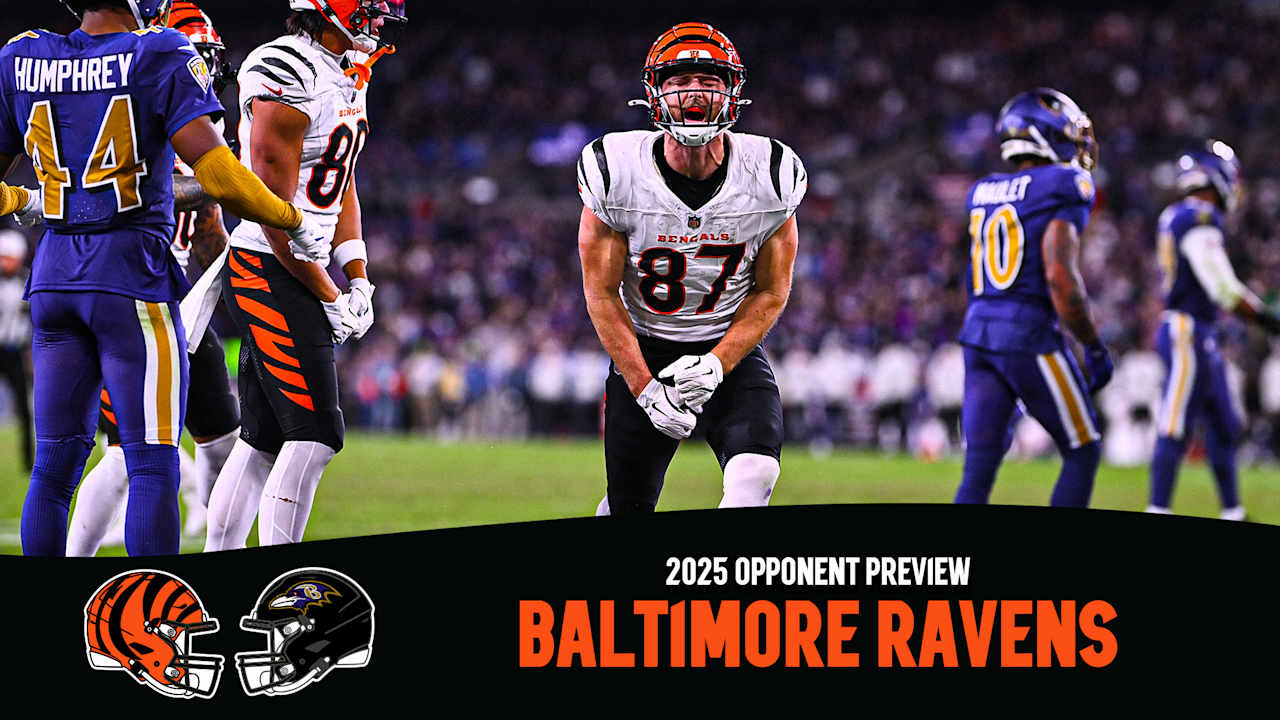 Bengals 2025 Opponents: Baltimore Ravens