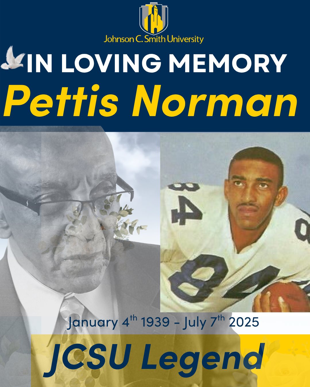 Dallas Cowboys HBCU Civil Rights Pettis Norman