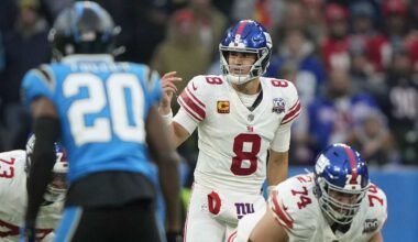 Turnovers cost Giants in first international loss