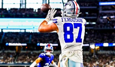 Jake Ferguson clears concussion protocol, expected to play in Cowboys vs. Bengals