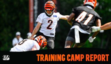 Bengals Training Camp Day 3 Recap