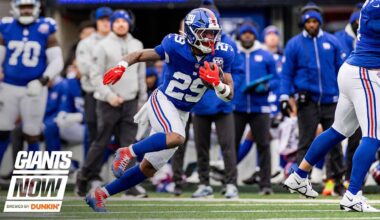 Numbers to know for Giants vs. Falcons