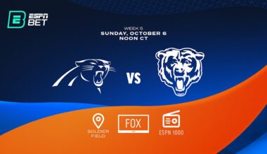 Chicago Bears vs. Carolina Panthers 2024 Week 5