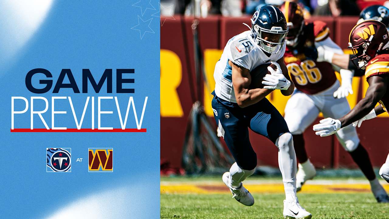 Titans on the Road at Washington in Week 13